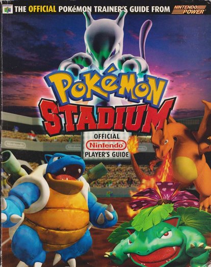 Pokemon Stadium Official Trainer Guide Manual Nintendo 64 N64