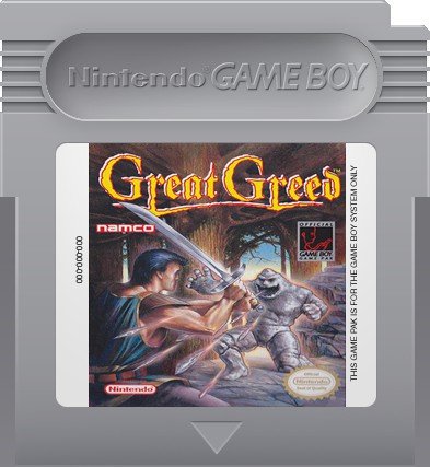 Great Greed for hotsell Nintendo Gameboy