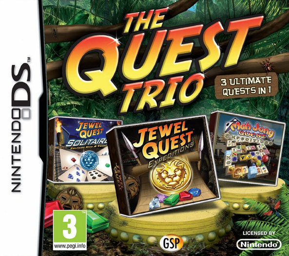 the quest trio nintendo ds