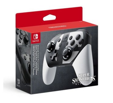 Nintendo Switch Pro Controller - Super Smash Bros Ultimate Edition [Complete]