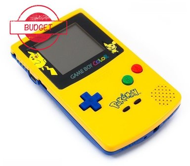 Gameboy Color Pikachu Edition - Budget