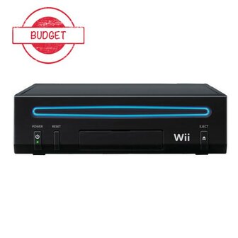 Nintendo Wii Console - Zwart- (Model: RVL-101) - Budget