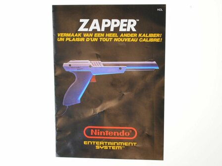 Nintendo NES - Zapper (Grey) - Manual