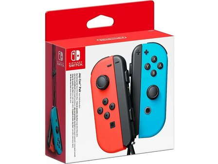 Nintendo Switch Joy-Con Controllers - Rood/Blauw [Complete]