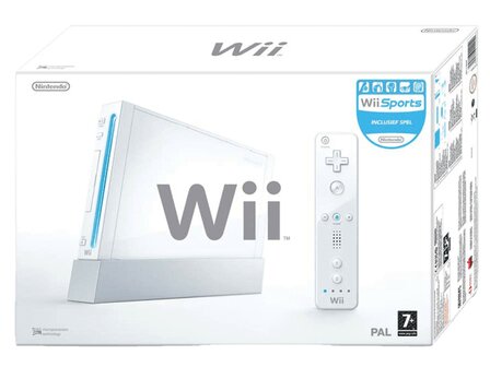 Nintendo Wii Console White (NTSC) [Complete] + NTSC Wii Play