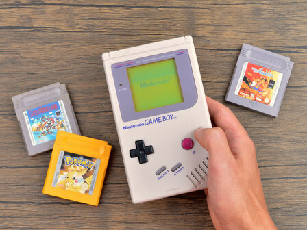 Gameboy Classic Original Grey Premium