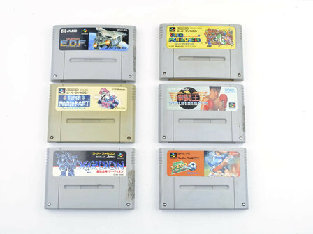 Zes Japanse Snes Games