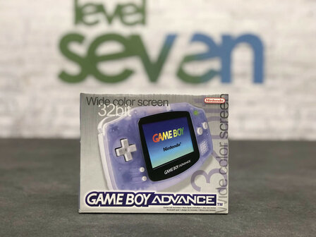 Gameboy Advance Transparent Blue [Complete]