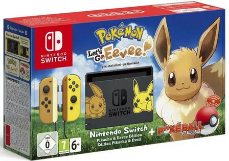 Nintendo Switch Starter Pack - Let&#039;s Go Eevee Edition [Complete]