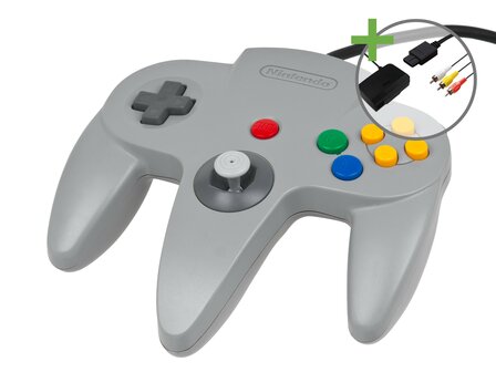 Nintendo 64 Starter Pack - Super Smash Bros Double Controller Edition