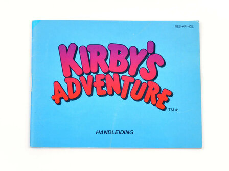 Kirby&#039;s Adventure - Manual