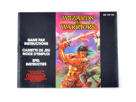 Wizards &amp; Warriors - Manual