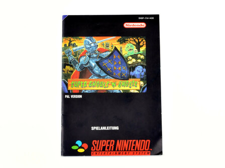 Super Ghouls &#039;N Ghosts (German) - Manual