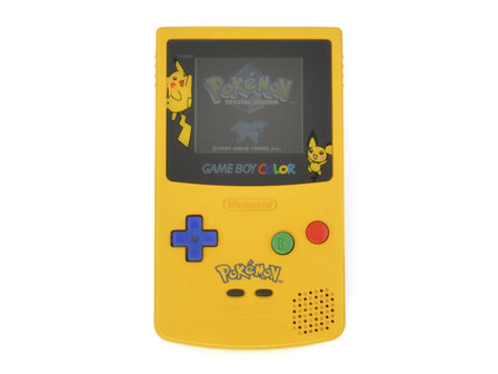 Gameboy Color Pikachu Edition