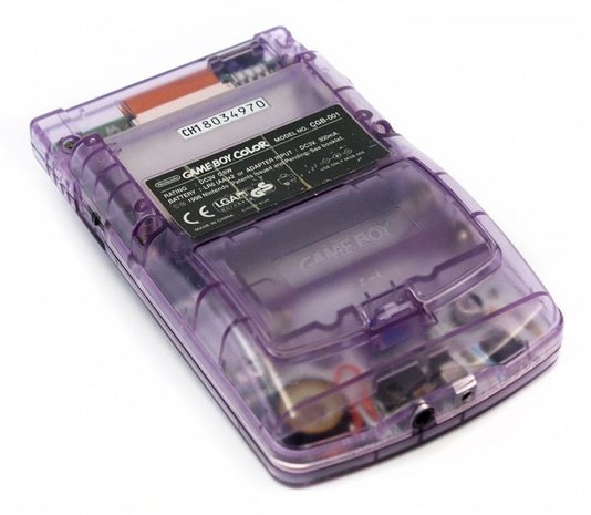 Nintendo Game Boy Color Violet Transparent