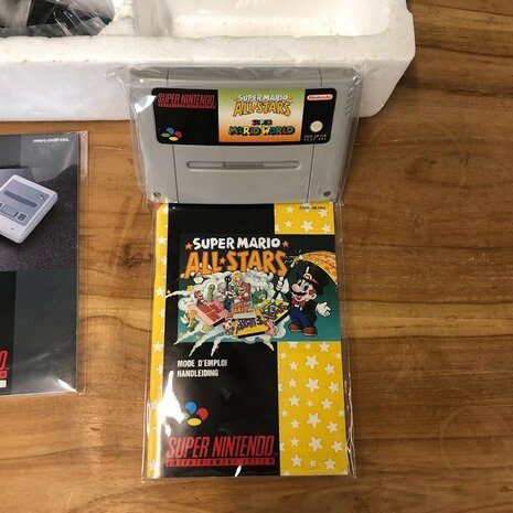 Super Nintendo SNES Console  Super Mario All Stars Pack  [Complete]