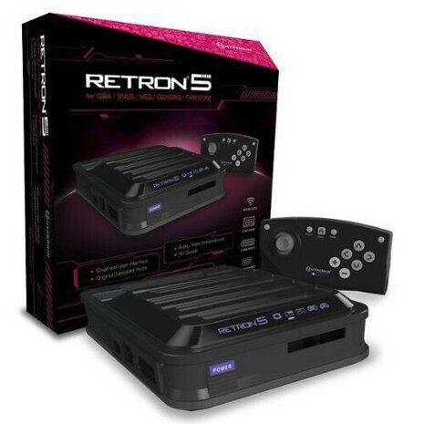 RetroN 5 Black Gaming Console (HDMI)