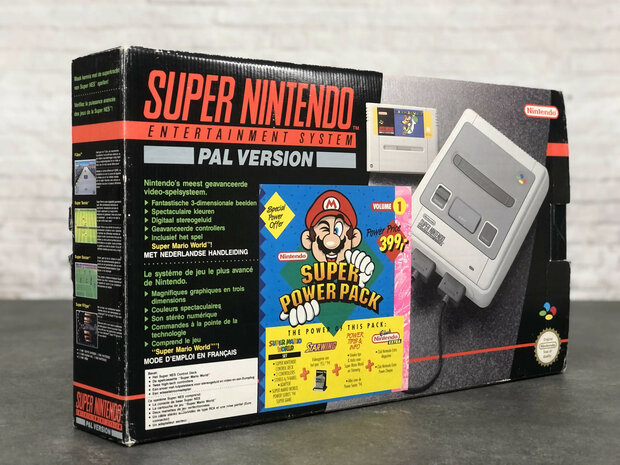 Super Nintendo Starter Pack - Super Mario All Stars Edition [Complete]