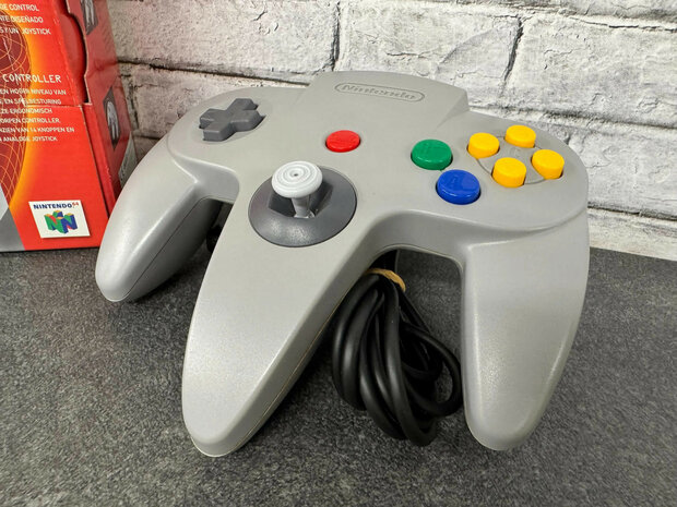 Originele Nintendo 64 Controller Grey [Complete]