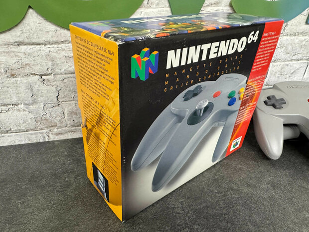 Originele Nintendo 64 Controller Grey [Complete]