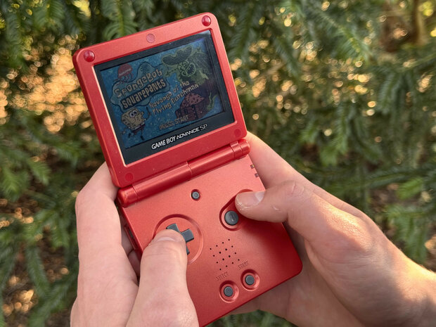 Gameboy Advance SP Red