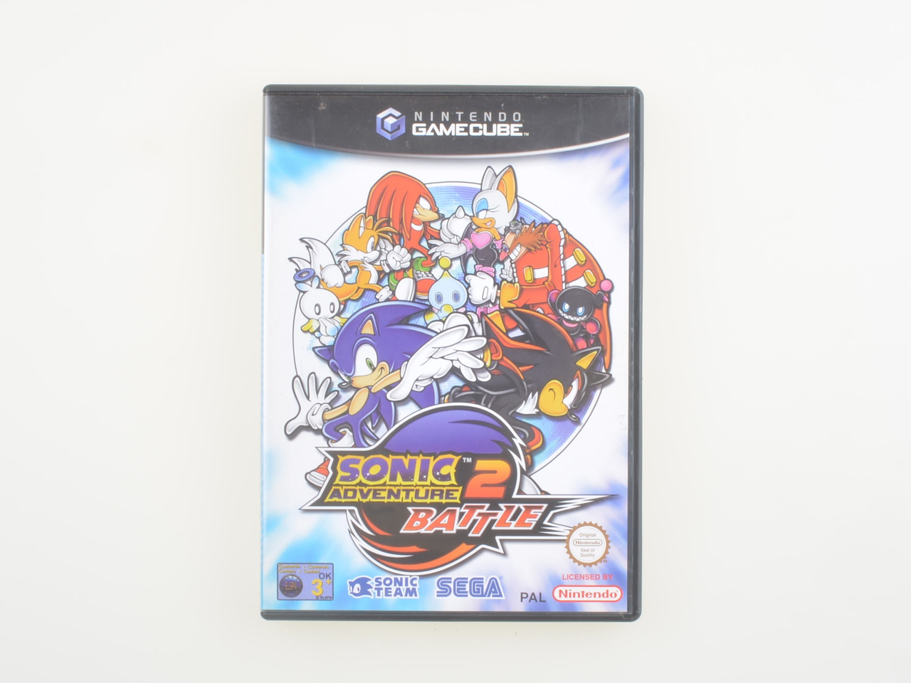 gamecube Sonic Adventure 2 Battle Game Nintendo PAL UK VERSION