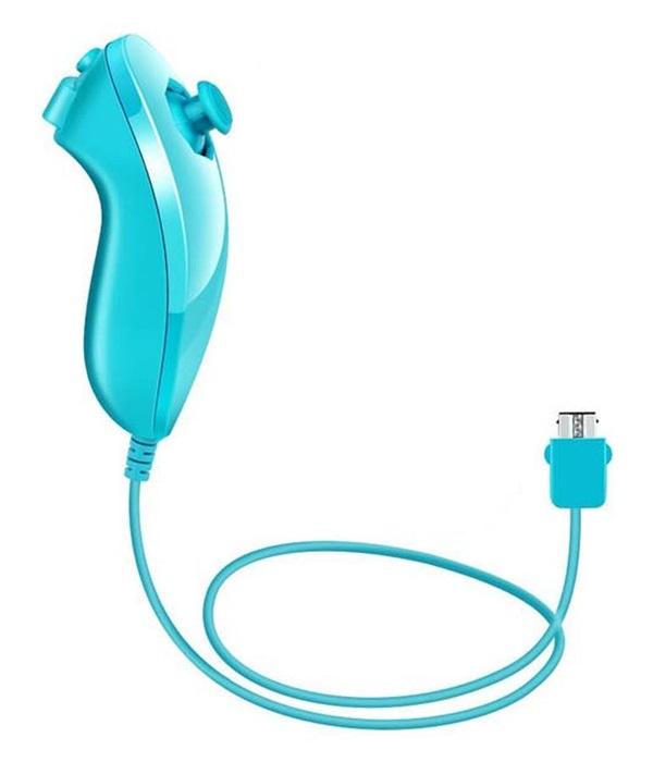 wii nunchuck blue