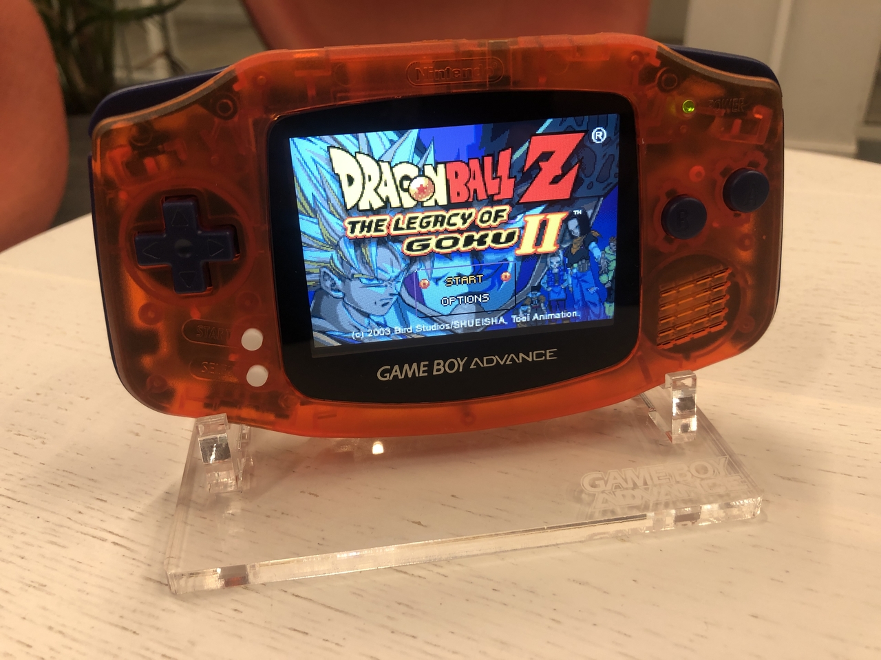 Gameboy Advance Limited Dragon Ball Z Edition Console + IPS V2