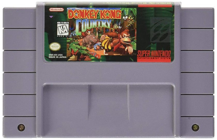 super nes donkey kong country