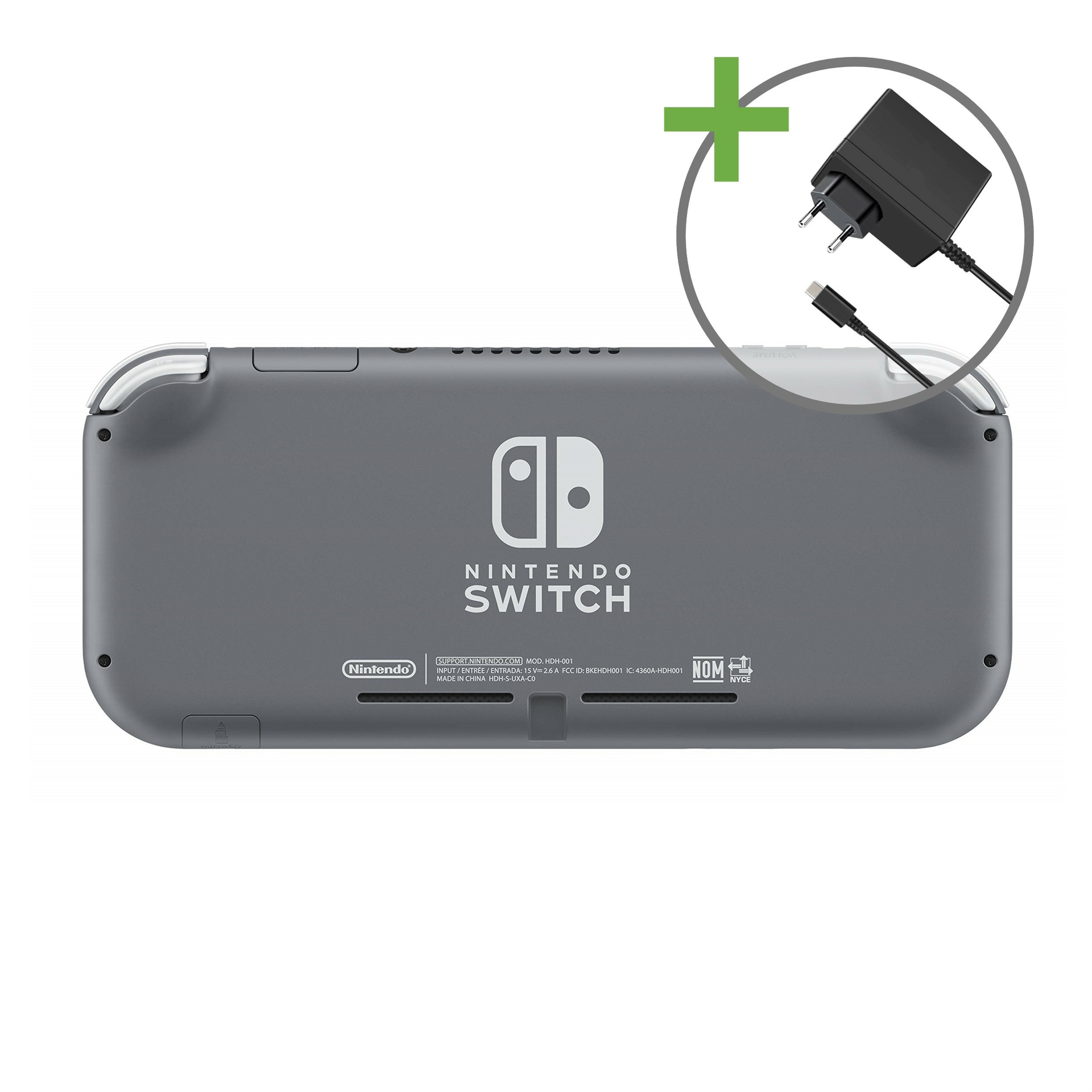 nintendo switch gray lite