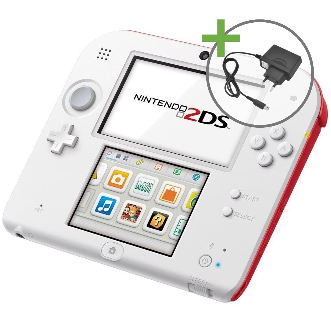 white red 2ds