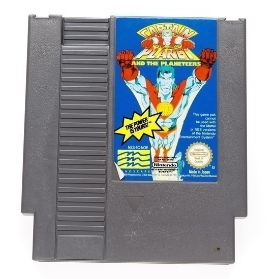 Captain Planet and the Planeteers Nintendo NES Game