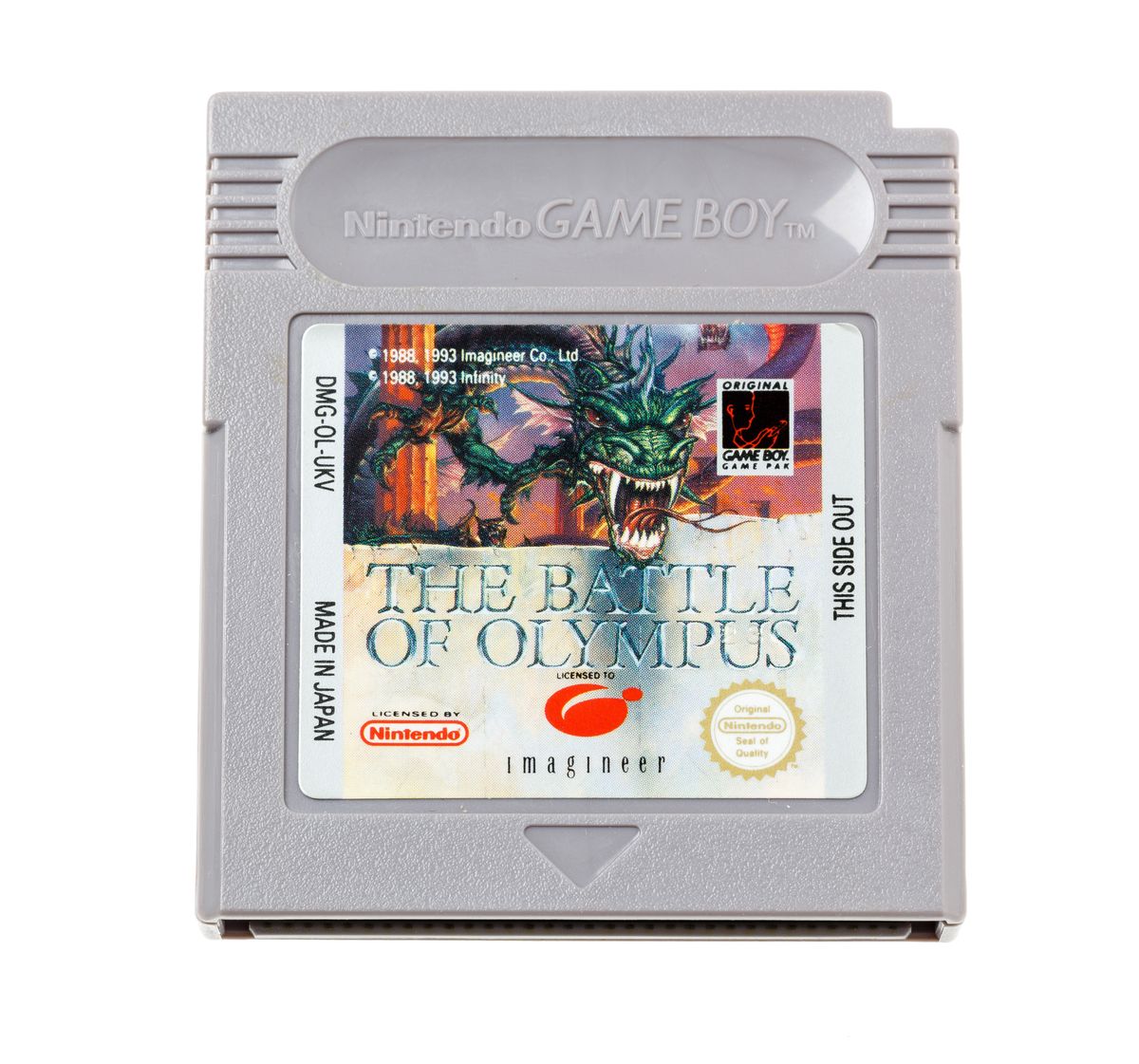 battle of olympus gameboy