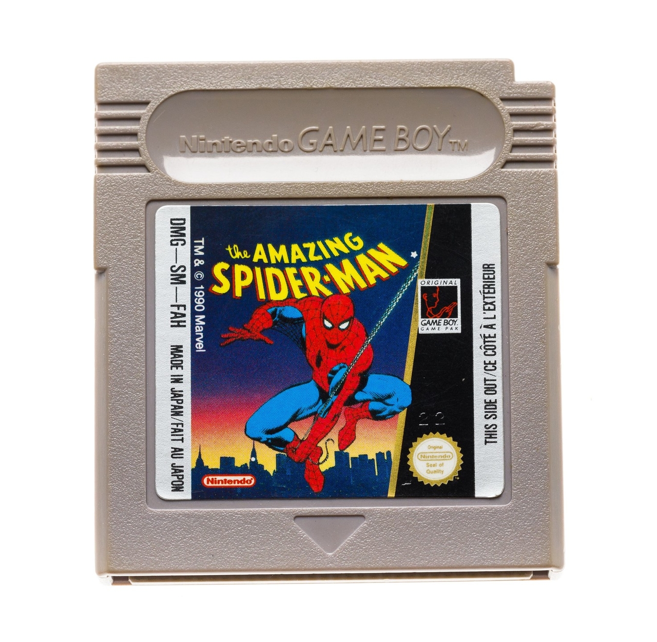 The Amazing Spider-Man para Game Boy (1990)