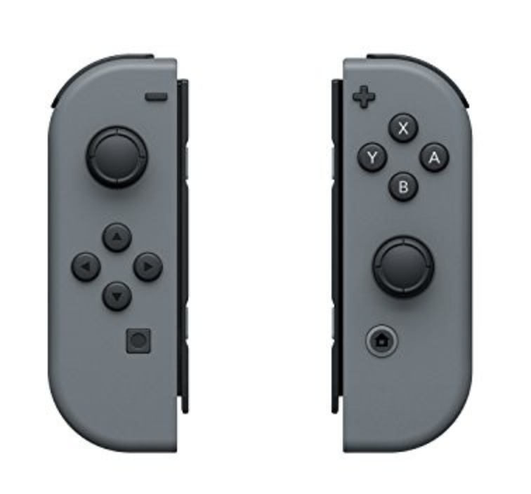 nintendo joy con black