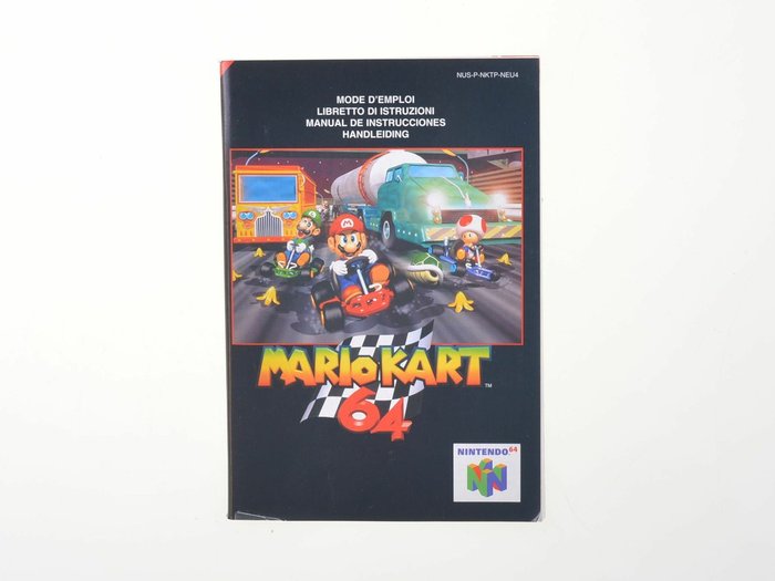 Mario Kart 64 - Manual ⭐ Nintendo 64 [N64] Manual - RetroNintendoStore.com