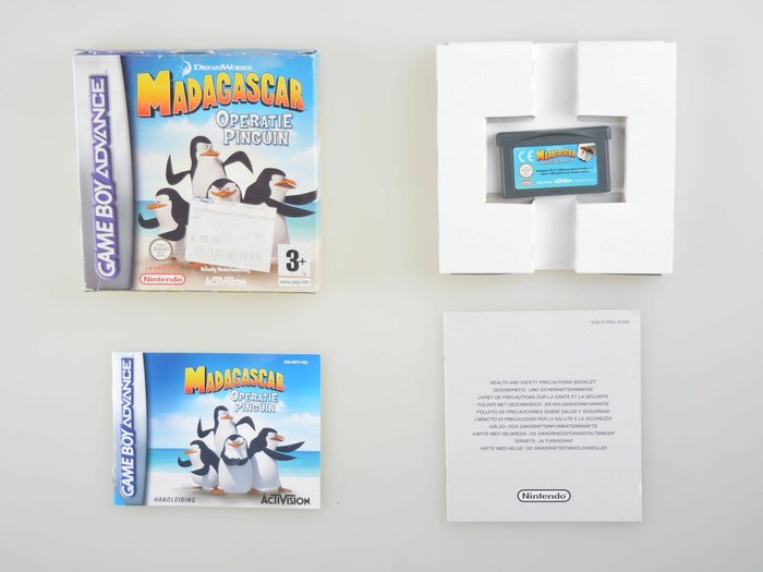 Madagascar: Operation Penguin ⭐ Gameboy Advance Game [Complete ...