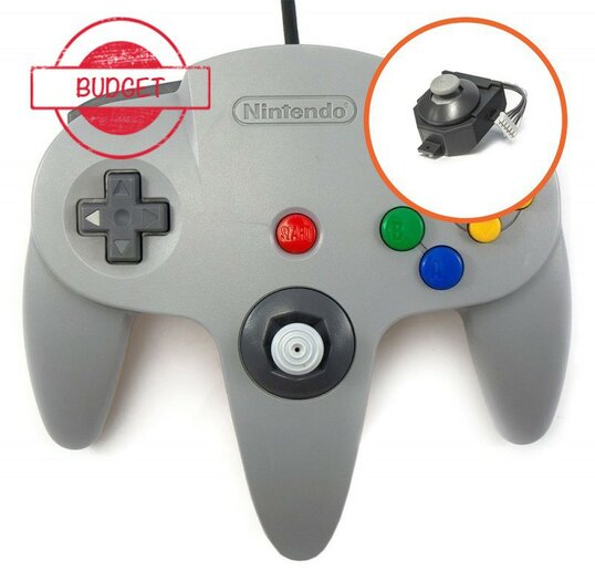 Originele Nintendo 64 Controller Grey - Gamecube Stijl Pookje - Budget ...