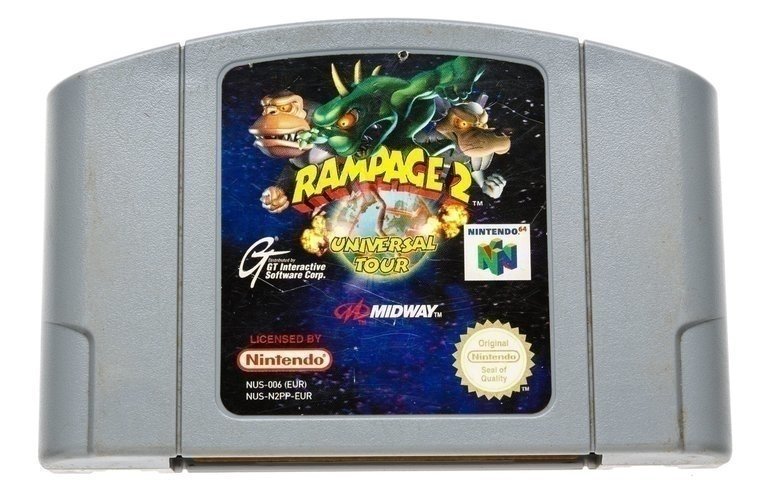 Rampage 2 Universal Tour ⭐ Nintendo 64 [N64] Game - RetroNintendoStore.com