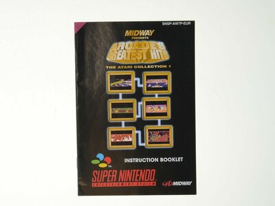 Arcade's Greatest Hits - Manual