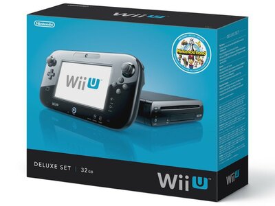 Wii U 32GB Console Premium Bundel Zwart + Nintendo Land