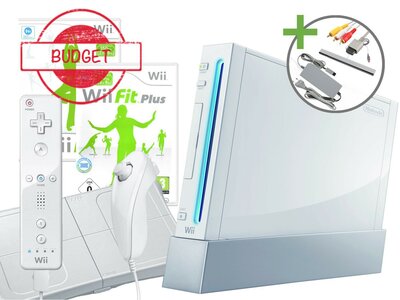 Nintendo Wii Starter Pack - Wii Fit Plus Edition - Budget