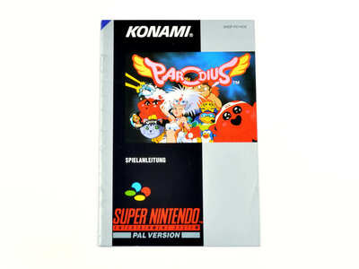 Parodius (German) - Manual