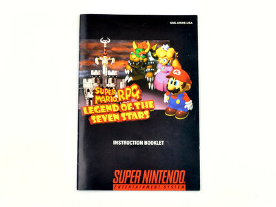 Super Mario Rpg Legend Of The Seven Stars [NTSC] - Manual