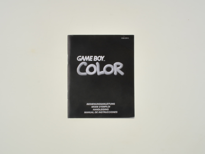 Gameboy Color Console - Manual