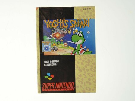 Yoshi's Safari - Manual ⭐ Super Nintendo [SNES] Manual ...