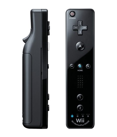 Nintendo Remote Motion Plus Black Remote Controller Cover Skin - RetroNintendoStore.com