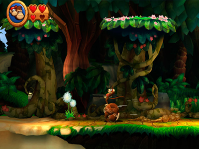 Nintendo Wii Screenshot Donkey Kong Country Returns